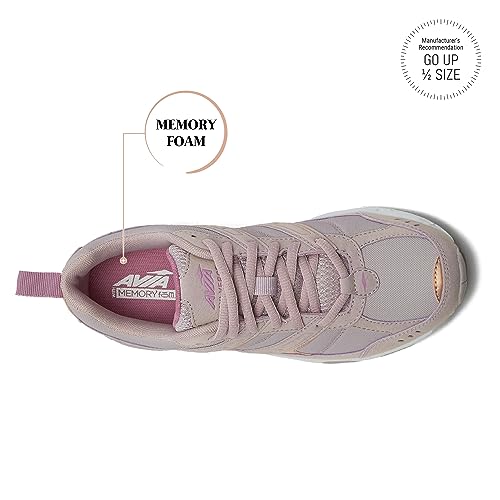 Avia Verge Womens Sneakers - Tennis, Court, Cross Training, Or Pickleball Shoes For Women , 9 Medium, Light Purple/Multicolor/Light Purple #TOP5