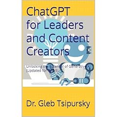 ChatGPT for Leaders and Content Creators Audiolibro Por Dr. Gleb Tsipursky arte de portada