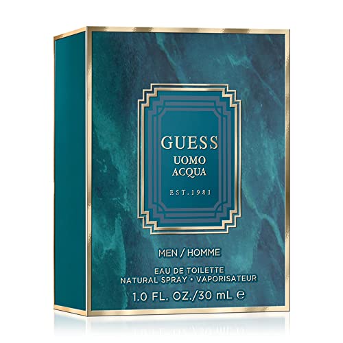 Guess New For 2023 Uomo Acqua Eau De Toilette Cologne Spray For Men, 1.0 Fl. Oz. #TOP7