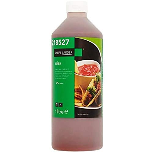 Salsa Chef's Larder, 1 litro, ideal para agregar una patada ardiente a la comida a la parrilla y los kebabs