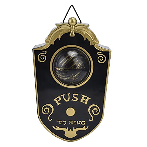 LIANGLIDE Campainha de Halloween, Horrible Single Eyeball Luminosa Pendurada Campainha de Porta Deco