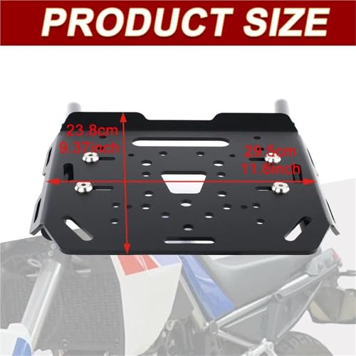Placa de extensión Aprilia Tuareg 660 en aluminio de alta resistencia 2