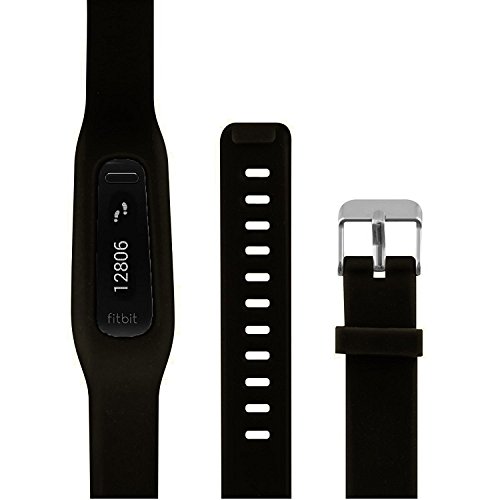 Qghxo Buckle Bracelet For Fitbit One, Replacement Silicone Band With Chrome Watch Clasp And Fastener Buckle For Fitbit One #TOP2