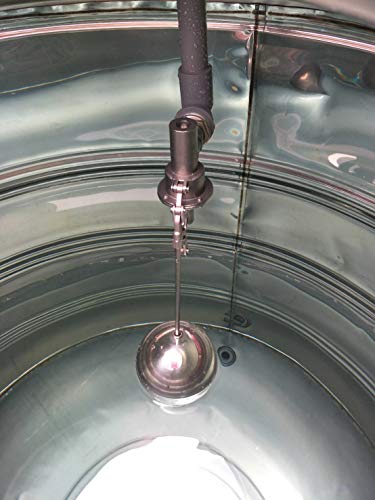 304 Stainless Steel Balanced Float Ball Valve, Tank Mount, 100 Psi (3/4") #TOP7
