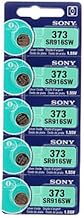 Sponsored You’re seeing this ad based on the product’s relevance to your search query.Learn more about this advertisement YRUI™ Sony 373 SR916SW Watch Battery Button Cell Silver Oxide Box Retail Card Blister (Pack of 5)