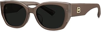 BOLON Women Angular Polarized Cat Eye UV400 Sunglasses