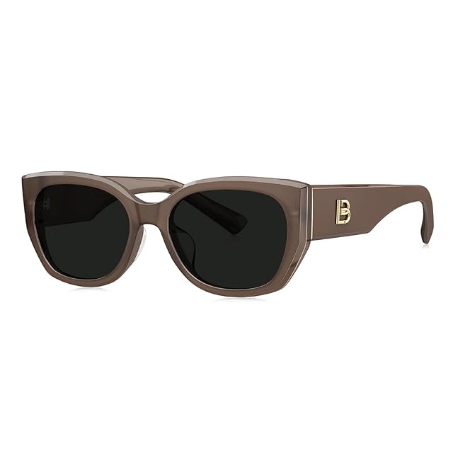 BOLON Women Trendy Cat Eye Polarized Sunglasses Exclusive Eyewear Brand of EssilorLuxottica