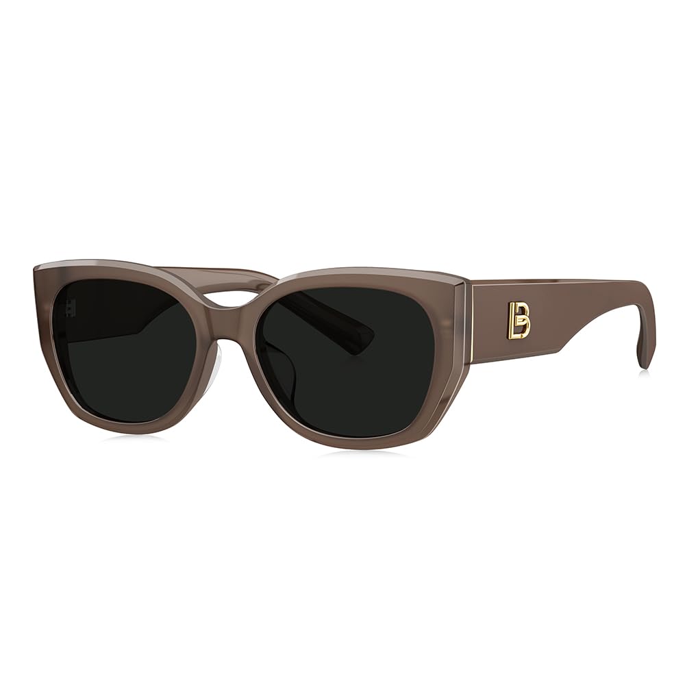 BOLON Women Trendy Cat Eye Polarized Sunglasses Exclusive Eyewear Brand of EssilorLuxottica