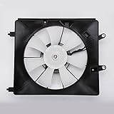 TYC 610940 Acura TSX Replacement Condenser Cooling Fan Assembly