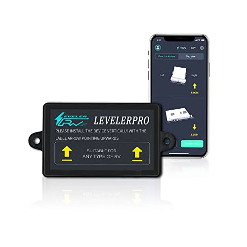 Rhino Storm RVLevelerPRO, Bluetooth RV Leveling System, Wireless