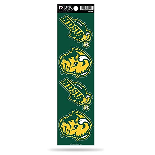 Rico Industries NCAA North Dakota State Bison Quad Decal