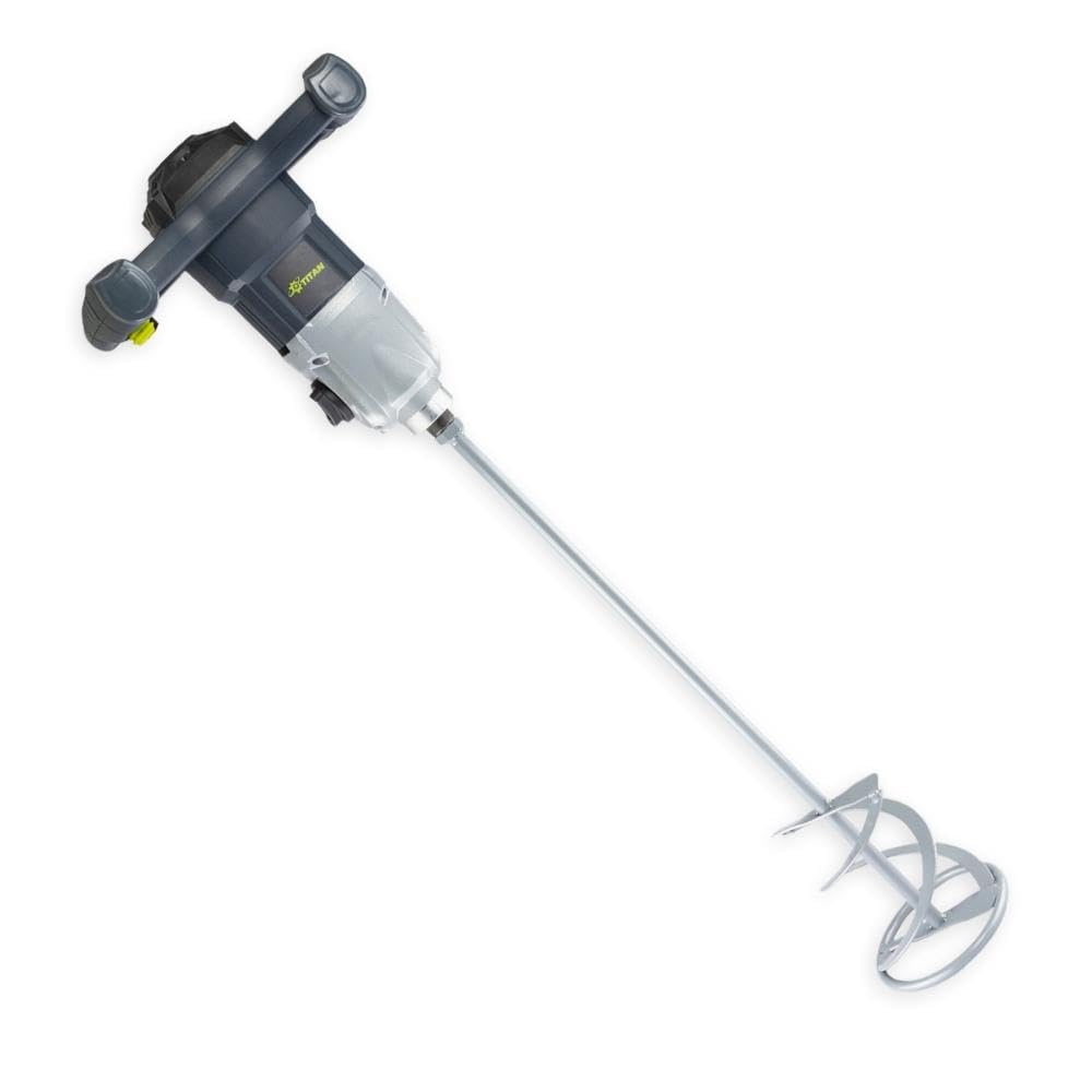 Titan Mescolatore per malta a colori PMX216 | 1600 W | Agitatore elettrico | Mixer | Mescolatore manuale