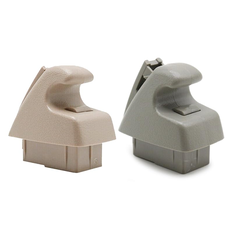 beler Grey Sun Visor Support Clip Holder Bracket Hook Retainer 13293394 15824912 Fit for GM Cadillac