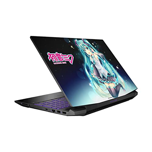 Skin vinyle Hatsune Miku pour PC portable HP Pavilion 15.6 pouces série 15-dk0047TX