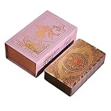 [Divinación del tarot] Puede usar tarjetas de tarot para descubrir interpretaciones para el amor, el futuro, el resultado, los negocios, los sentimientos, la respuesta de sí o no y más. Antes de leer, asegúrese de barajar (o "claro") el mazo. Siente la fisicalidad de las cartas en tu mano, visualizando tu pregunta. Este gesto deliberado debería convertirse en una meditación. Recuerde, no hay jerarquía de mazos de tarot, así que asegúrese de elegir el mazo realmente tentaliza su alma.
