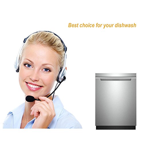 2 Packs W10195416(Upgraded) Lower Dishwasher Wheel Part Assembly Replacement For Maytag/Kitchen Aid/Kitchenaid/Whirlpool/Kenmore Dish Rack Replaces Ap5983730, W10195416V, Ps11722152 #TOP5