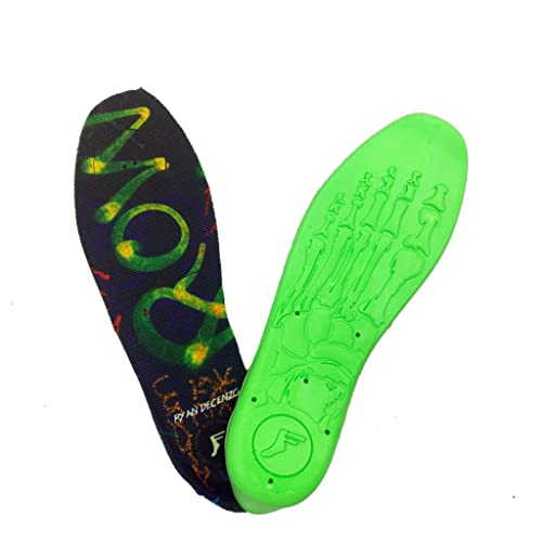 Image of FP Kingfoam Elite Insoles-Shock Absorbing, Pain Relief, Arch Support, Heel Cup Protection, Trim-to-Fit Shoe Inserts for Impact & Comfort | Elite Hi Classic | Small (M 3-8 / W 5-10)