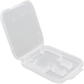 eTECH 10 Pack Clear Plastic SD/SDHC/SDXC/MicroSD/MicroSDHC/MicroSDXC Card Case Holder for SanDisk/Kingston/Transcend/Samsung (Plastic Case Only, Memory Card Not Included)
