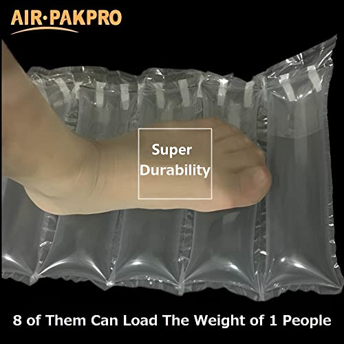 （Free Hand Pump Inside）Air Pakpro 66Ft/Roll Sturdy Packing Air Bags Air Pillows Air Cushions Void Fill Cushioning For Shipping And Packaging #TOP4