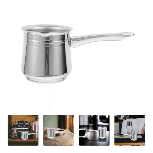 Cafetera turca de acero inoxidable 720ml fácil de usar 8