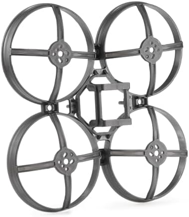 Happymodel Mobula8 85mm 휠베이스 드론 프레임 액세서리, 블랙 마이크로 FPV 후프 프레임 2개, 5.1cm(2인치) 소품 702/703/802/1002/1102/1103 브러시리스 모터 1-2S 탄소 섬유 레이싱 쿼드콥터 프레임용 — 사진 4