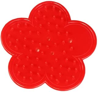 Alicate de remoção de rosas, ferramenta de remoção de folhas e espinhos, ferramenta de remoção manual para remoção de folhas em casa (vermelho)