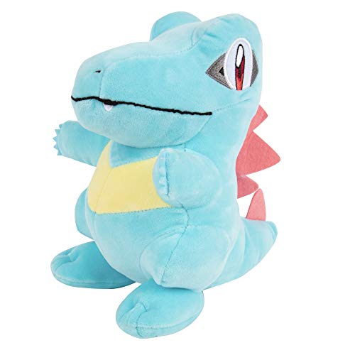 Pokémon 8" Totodile Plush - Officially Licensed - Quality & Soft Stuffed Animal Toy - Add Totodile To Your Collection! Great Gift For Kids & Fans Of Pokemon #TOP1