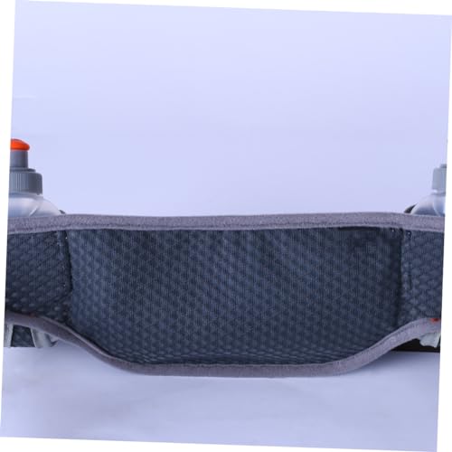 INOOMP 1 Peça Bolsa De Cintura Preta Para Pesca Cinto Bolsa Esportiva Tela Bolso Para Garrafa De Águ