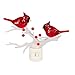 Cardinals on Branch 7 x 6 Inch Plastic Swivel Base Wall Plug In Decorative Night Light