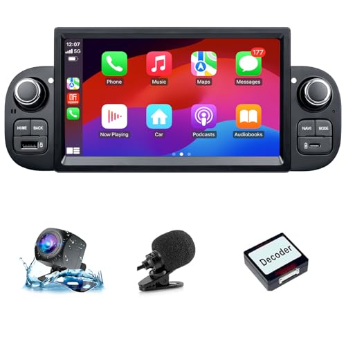 Autoradio pour Fiat Panda 319 (2013–2020) avec Android Auto et CarPlay