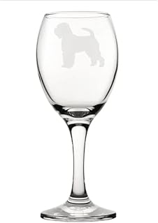 Soft Coated Wheaten Terrier Engraved Wine Glass, Dog, Gift for Women, Gift for men