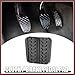HEROFFIX Anti-Slip Clutch Brake Pedal Cover Car Pedal Cover Fit for Mazda B2600 - Pack of 1 Black Vehicle Components Replace Parts