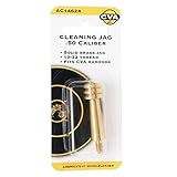 Blackpowder Products Inc. CVA .50 Caliber Cleaning Jag Brass AC1462A, Small, Gold