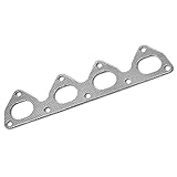 Compatible with Prelude H22A1 / H22A4 Engine Aluminum Gasket Compatible with Header Exhaust Manifold
