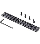 Yatrouys Mossberg 500/590/835 Series Shotgun Picatinny/Weaver Rail Mount, 13 Slots Scope Base Top...