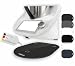 Produktbild Premium Gleitbrett für den Thermomix - TM5, TM6 & TM31 - Hochwertiger Gleiter aus Premium Acrylglas - MADE IN GERMANY (Schwarz Matt/Satin)