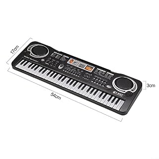 Clavier piano 61 touches pour débutant/professionnel multifonction électronique avec câble USB et fonction d’enregistrement et de lecture - Les Beatles, Paul McCartney, John Lennon, RIngo Starr, George Harrison Clavier piano 61 touches pour débutant/professionnel multifonction électronique avec câble USB et fonction d'enregistrement et de lecture – Image 7