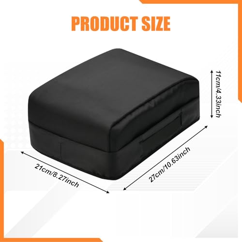 Fenteer Waffle Maker Dustproof Cover Storage Bag Small Appliance Accessories, Household Wear Resistant, Protective Cover Carrying Bag, 8 inch - Thumbnail 3