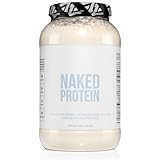 NAKED Protein Powder Blend - Whey, Casein and Egg Protein, Only 4 Ingredients, Non-GMO, No Soy, Gluten Free, No Artificial Sweeteners, Flavors Or Colors, Keto and Paleo Friendly - 3 LB