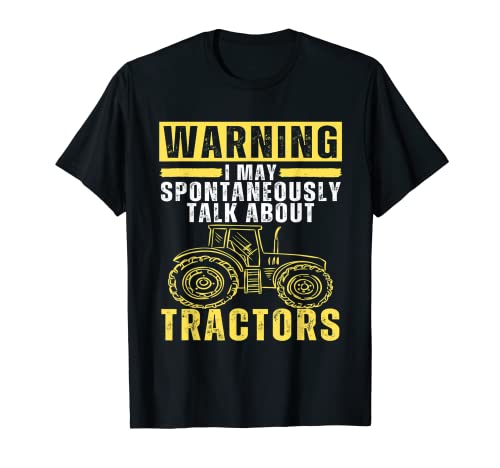 Tractor divertido amante del tractor agrícola tractor para agricultor Camiseta