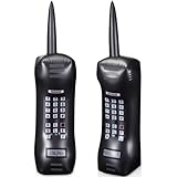 Gejoy 2 Packs Inflatable Mobile Phone Inflatable Retro Mobile Phone 80's 90's Party Decoration Hip Hop Costume Birthday Theme Props Fancy Dress Accessory,30 Inches (Black)