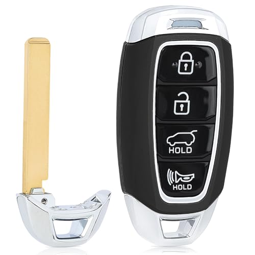 Keyecu Replacement Smart Remote Car Key Fob for Hyundai Santa