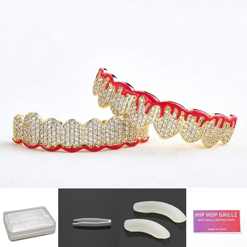 Decoración dental removible con diamantes de imitación brillantes 2