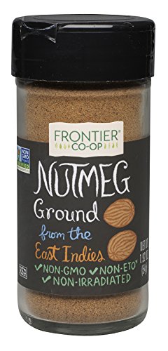 Frontier Culinary Spices Ground Nutmeg, 1.92-Ounce Bottles (Pack of 4)