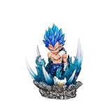 YXCC-SEN Super Saiyan Son - Goku Figura Vegeta Versión Luminosa De La Versión Q De La Figura