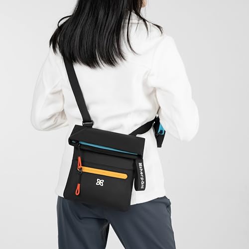 Sherpani Pica, Small Crossbody, Nylon Shoulder Bag, Lightweight 4L Purse for Women, Travel Cross Body Bag with RFID Protection, Removable Coin Purse, Travel Gift for Mothers Day 2025 (Chromatic)3