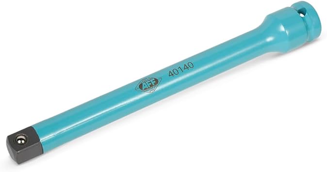 AFF Torque Limiting Extension, 1/2" Drive, 140 ft/lb, Spring Steel, Light Blue, 40140