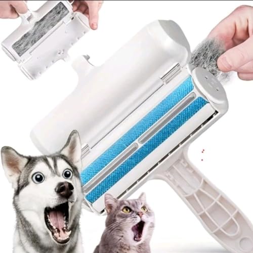 Rolo Tira Pelos,EscovaTira Pelos,Gato e Cachorro,Removedor de Pelos Pet, Escova Rodo Tira Pelos De G