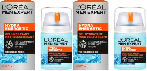 Soin Visage Hydratante Hydra Energetic Maxi désaltérant Men Expert Le Flacon De 50ml