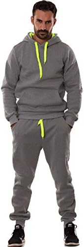 PANTALONI TUTA UOMO Con Polsini Coveri Cotone Taglie Forti Nero - Foto 8